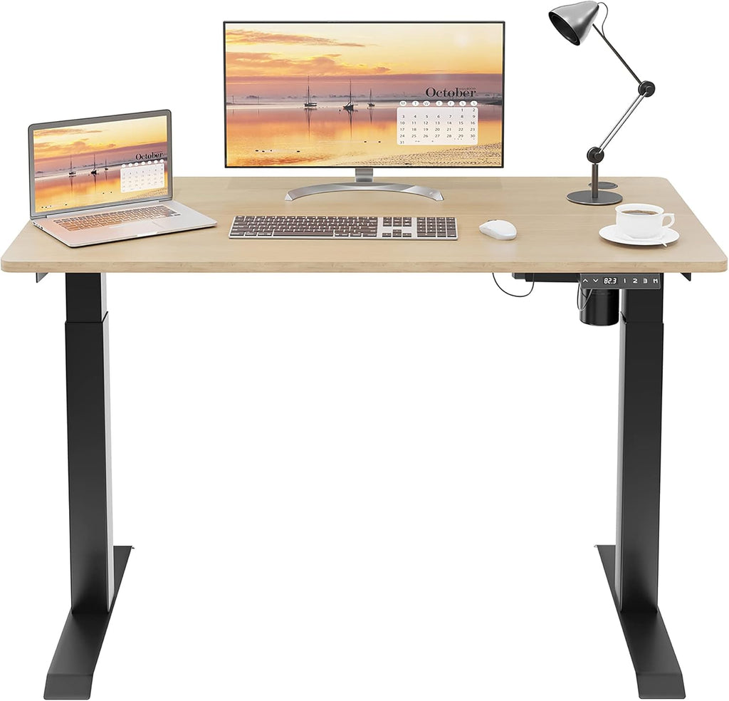 Height Adjustable Electric Standing Desk with Splice Board V6808