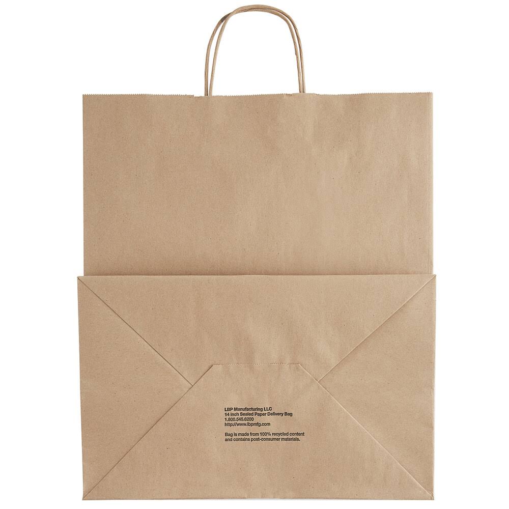 14 inch Sealed Paper Bag J166574
