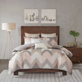 Blush Cotton Printed Comforter 3-Piece Set King Cal King L3073