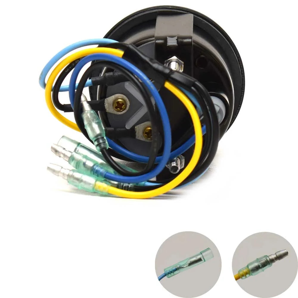 Black 2 Inch Water Temperature Gauge Y8248
