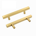 25 Pack Brass Gold Cabinet Handles and Knobs Stainless Steel H536179