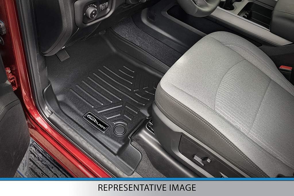 Custom Fit Floor Mats 3 Row Liner Set Black T61461