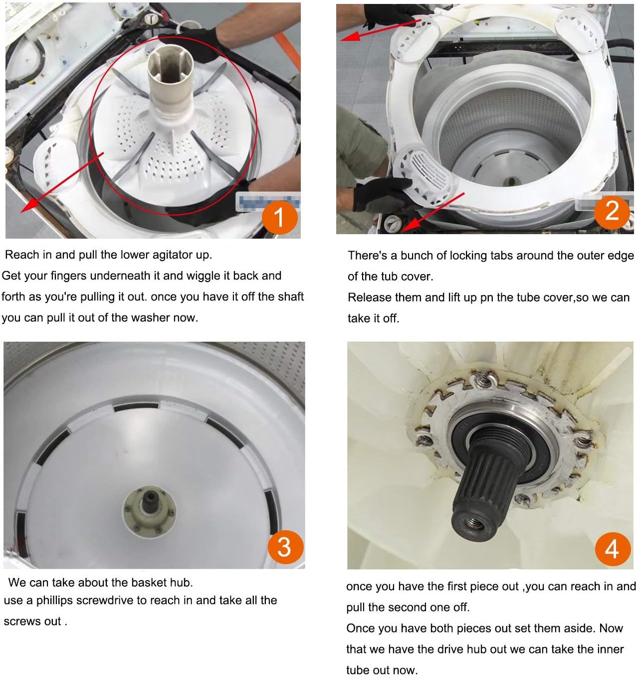 Washer Bearing Kit U8819