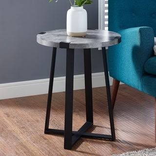 Round Metal Side Table Z26587