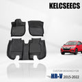 Black TPE Waterproof Car Mats Front and Rear Row Full Set G9983