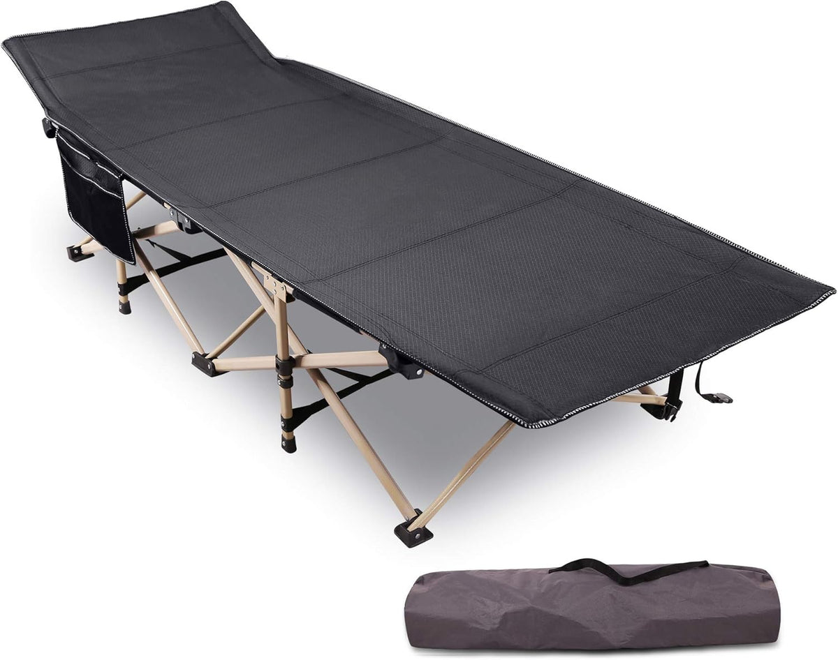 Blue Folding Camping Cot S65643