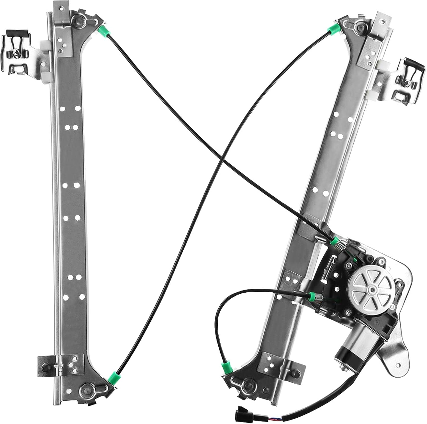 Power Window Regulator with Motor Rear Right Passenger Side Pack of 2 B910