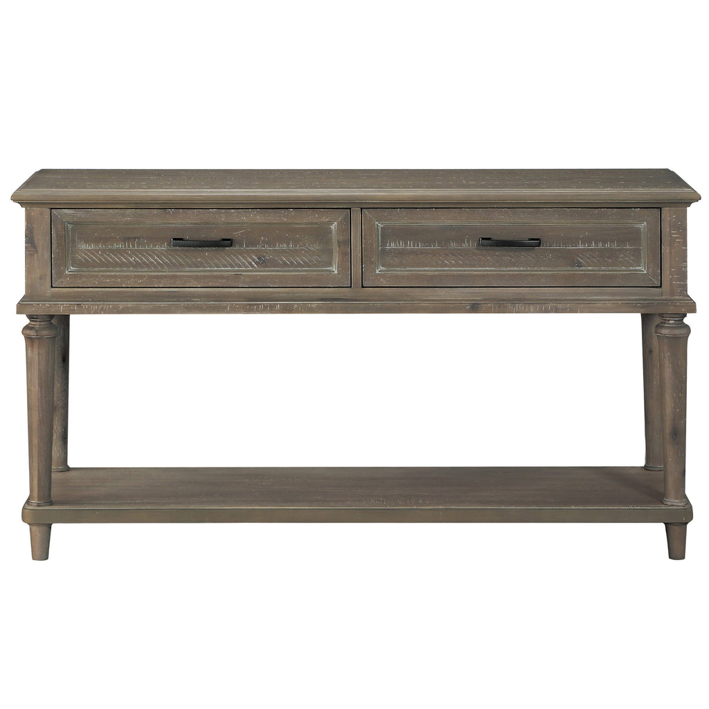 Driftwood Light Brown Sofa Table B8121