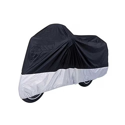 Black Waterproof Motorcycle Cover for Large Scooters C39288