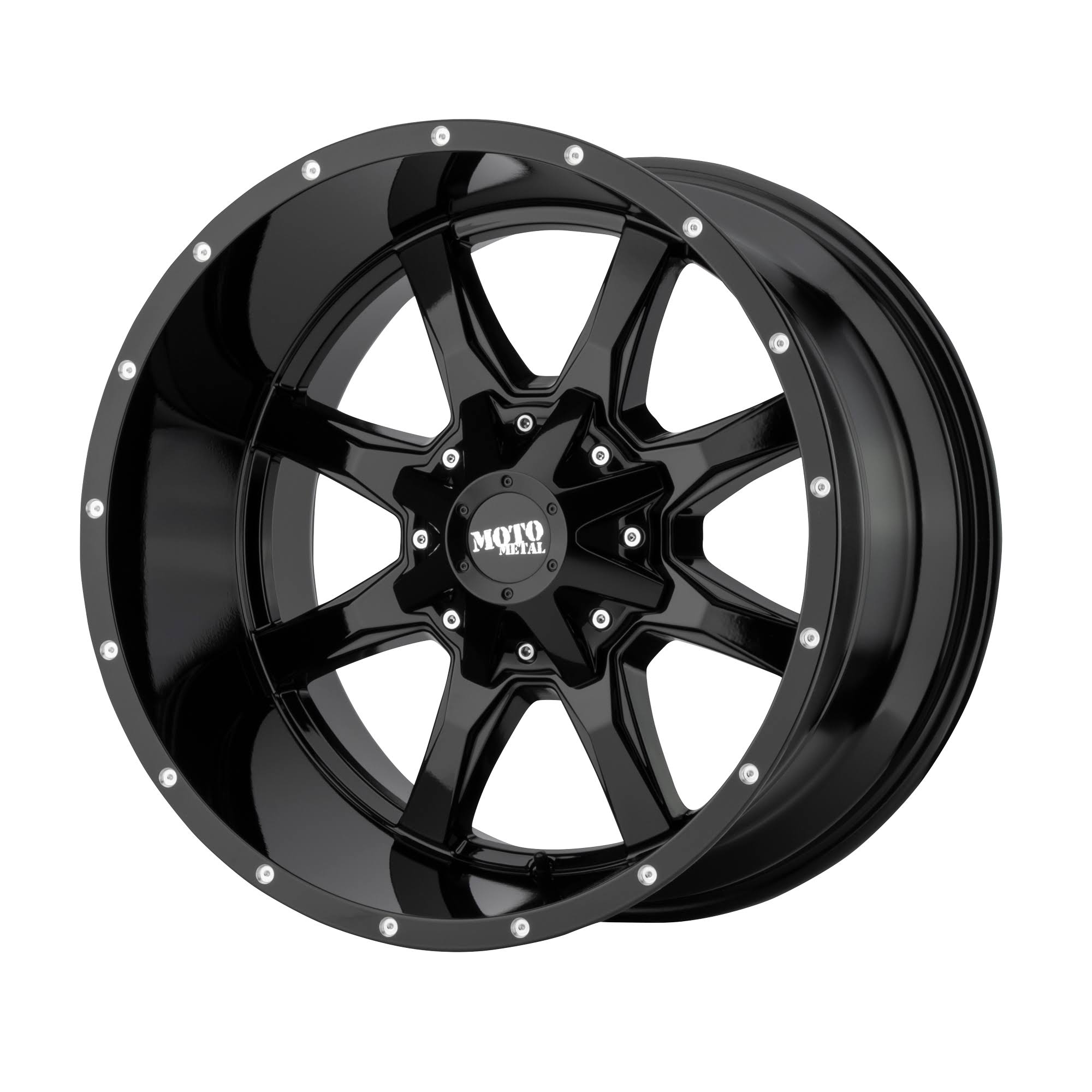 Gloss Black 20x10 8x170 Wheel D63783