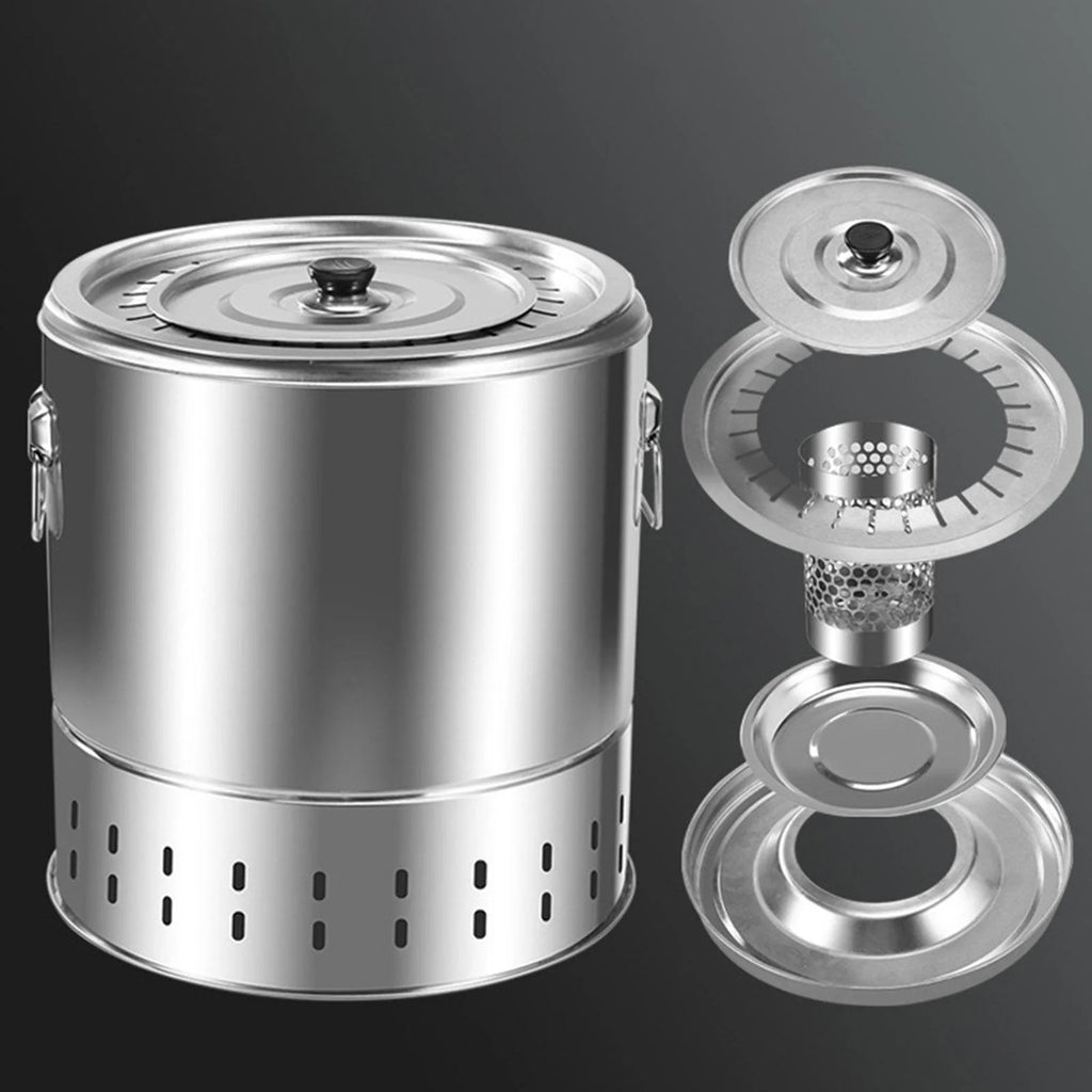 Compact Steel Smokeless Grill U631
