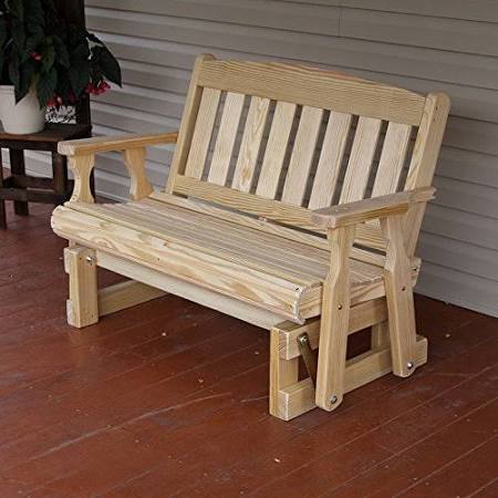 Pressure Treated Porch Glider B985