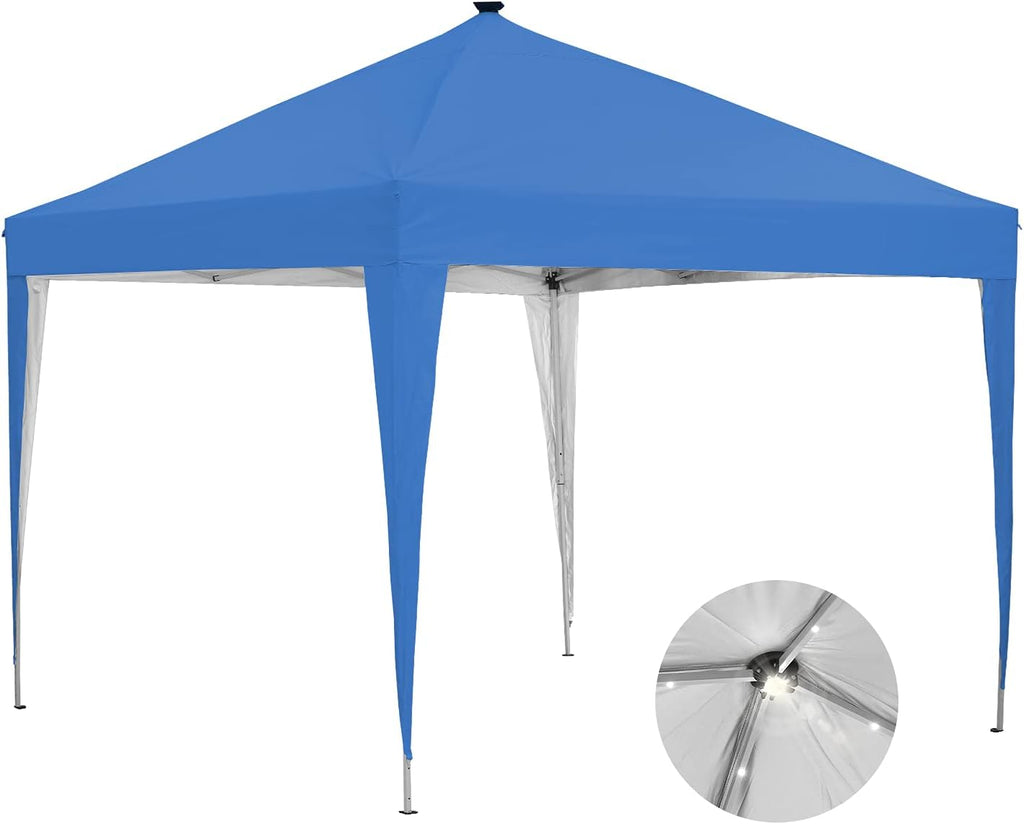 Pink Pop-Up Canopy Tent with LED Light H277