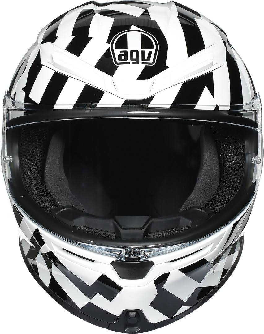 Helmet K6 Black White Size ml E536