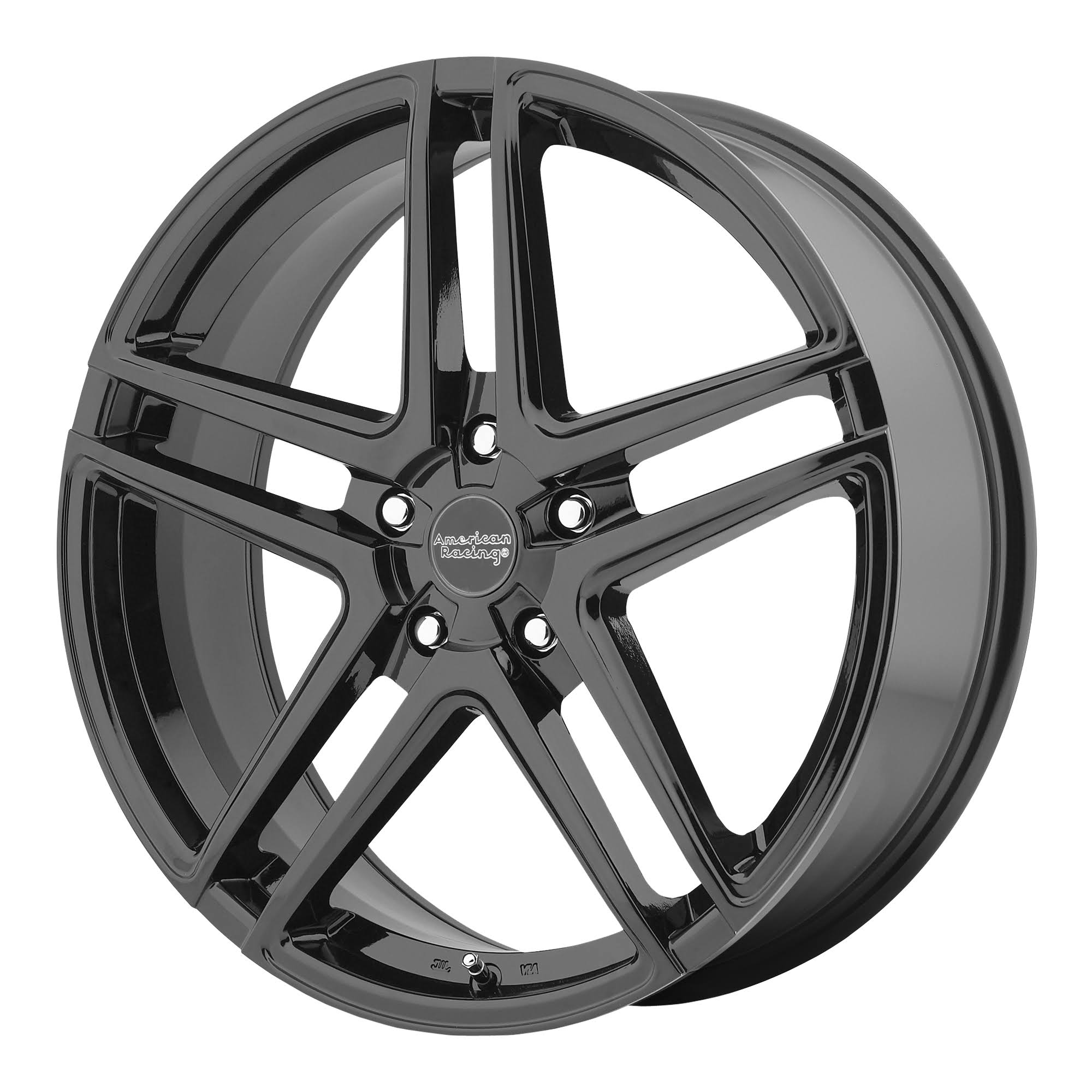 Gloss Black 16x7 5x112 40mm Wheel E64114