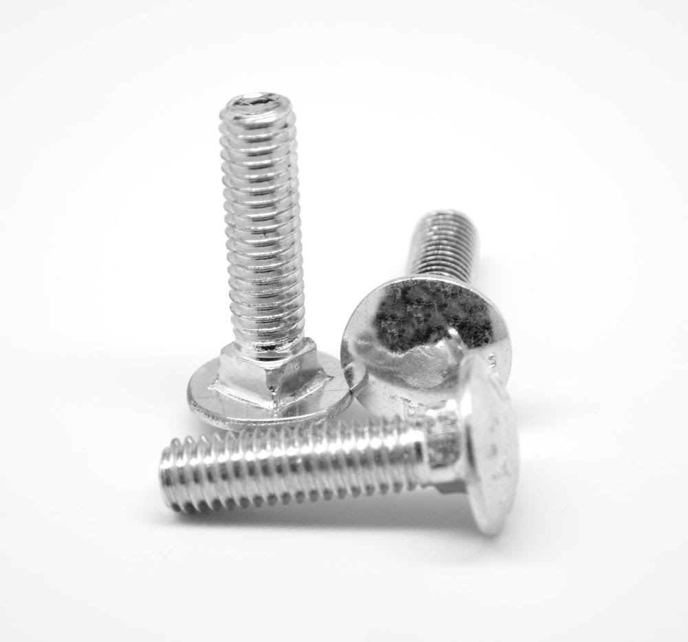 5/8x22-11 x 3 1/4x22 Coarse Thread Grade 5 Carriage Bolt Medium Carbon Steel Zinc Plated Pk 75 A8043