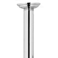 Polished Nickel 10 inch Ceiling Mount Arm & Flange E5211