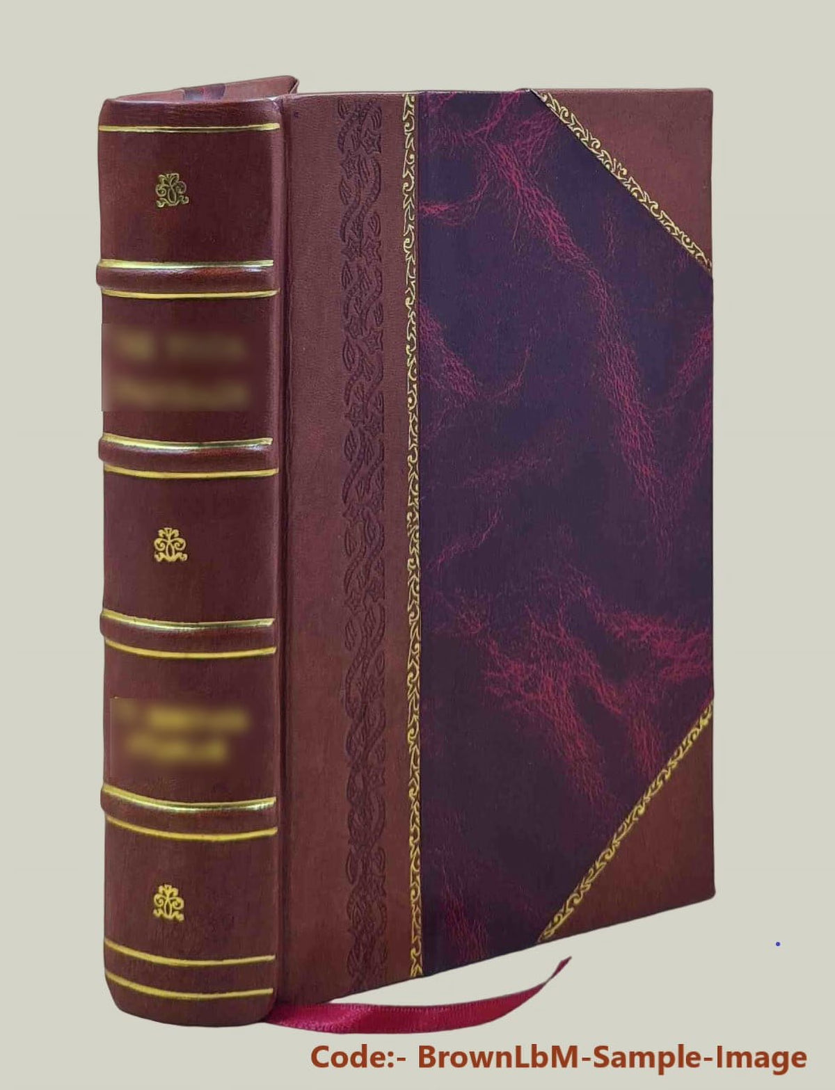 Etchings of a whaling cruise, with notes of a sojourn on the island of Zanzibar, with a brief history of the whale fishery, Leather Bound T8765