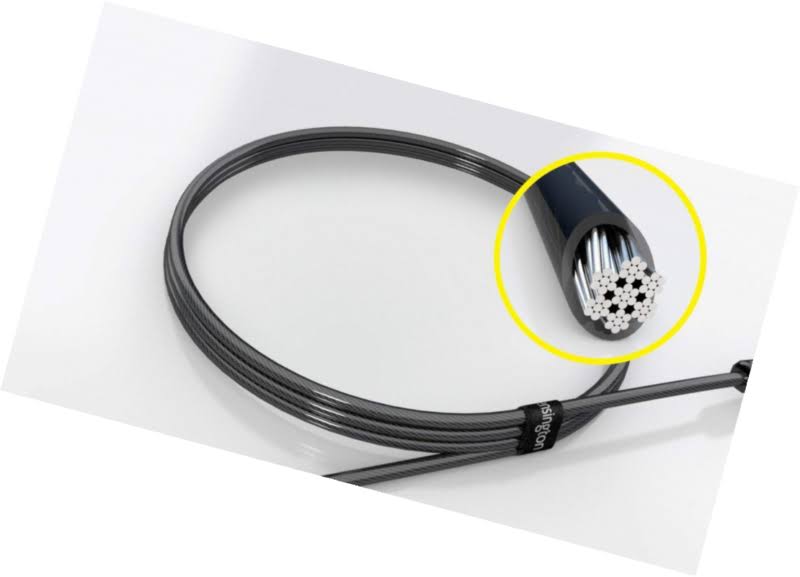Keyed Twin Laptop Lock Security Cable B334