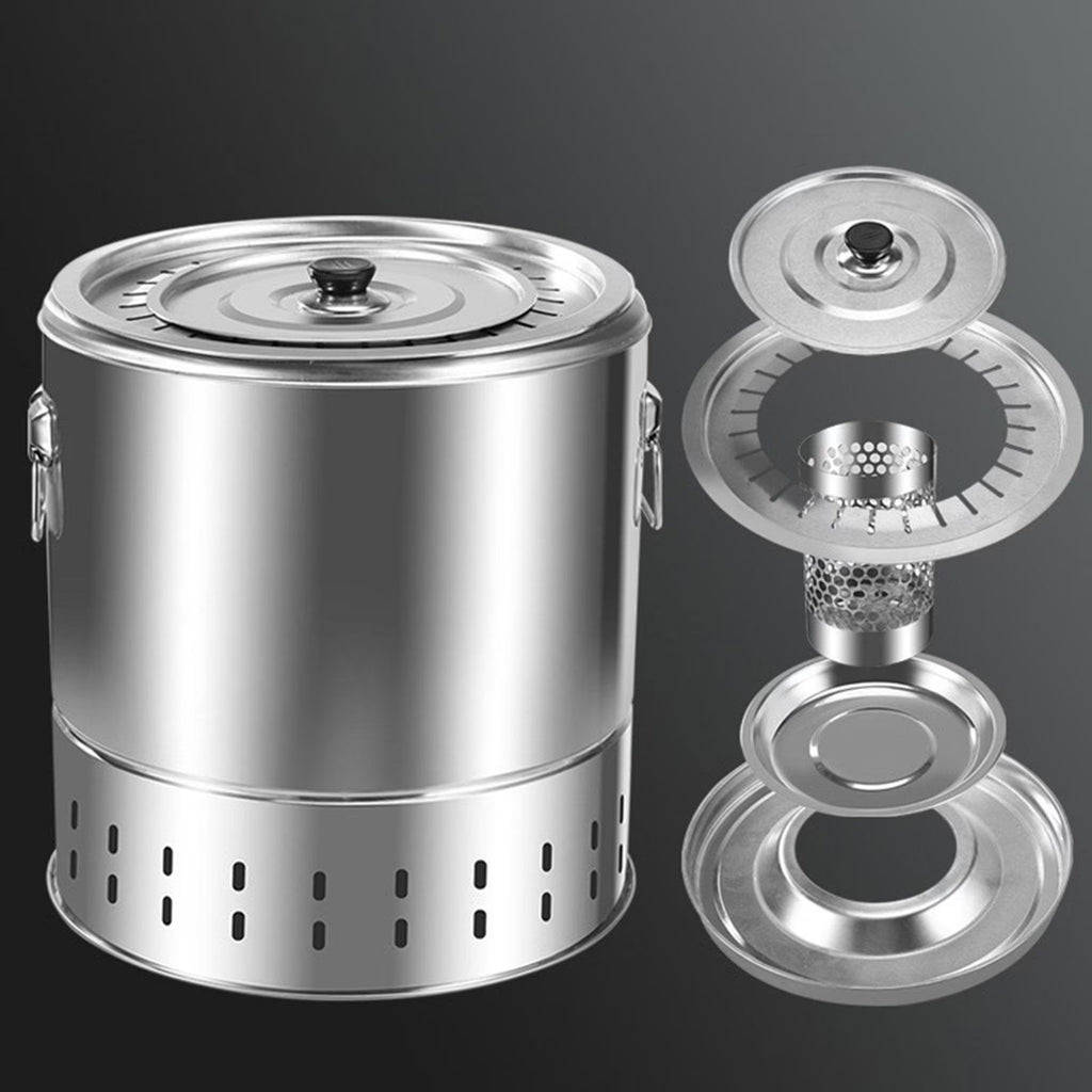 Compact Steel Smokeless Grill U631