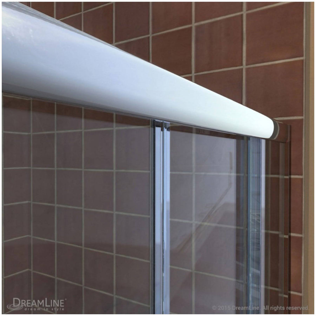 Sliding Shower Door and Shower Base Center Drain T994618