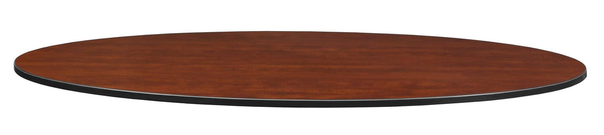 Oval Table Top - Mahogany Mocha Walnut G291