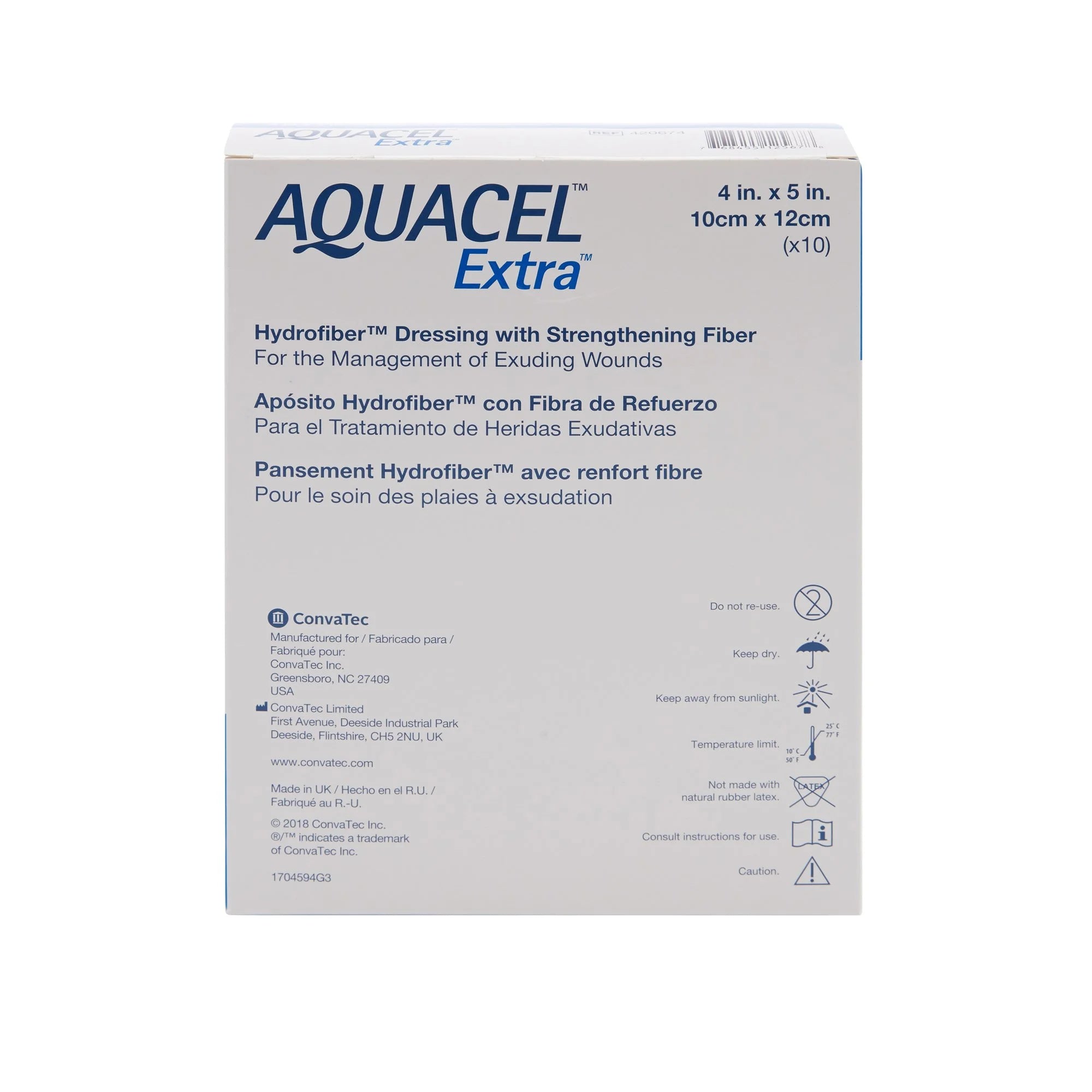 White 4 x 5" Sterile Wound Dressing, 10 Ct O966031