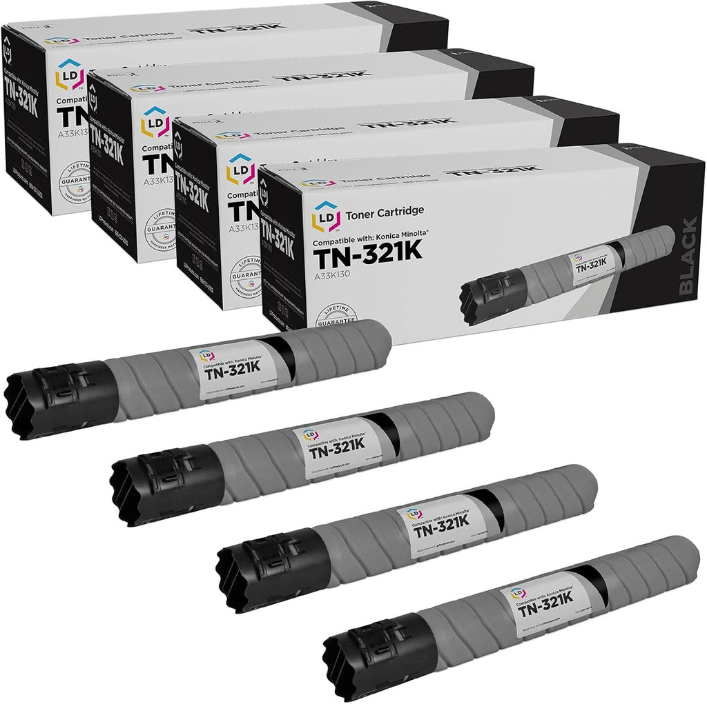 Black Toner Cartridge 4-Pack K17484