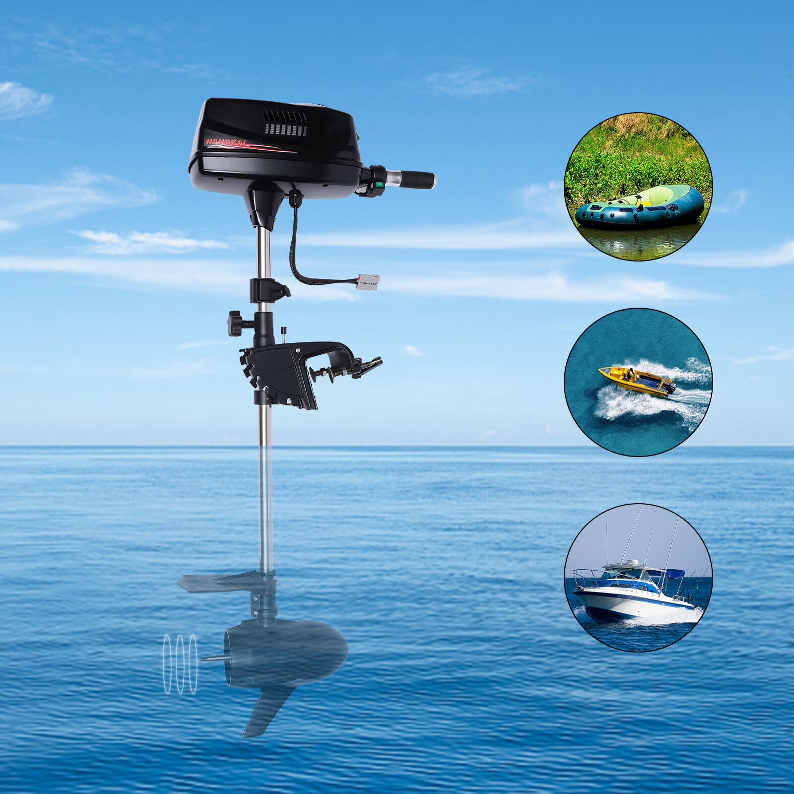 2.2KW 60V Outboard Trolling Motor S5792
