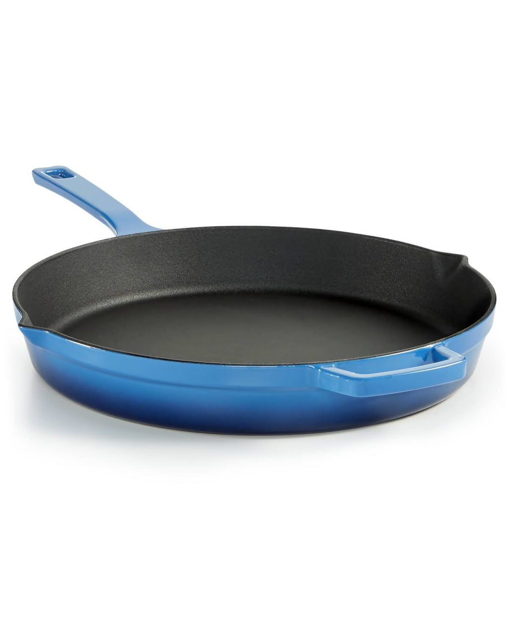 Blueberry Enameled Cast Iron Fry Pan V7760