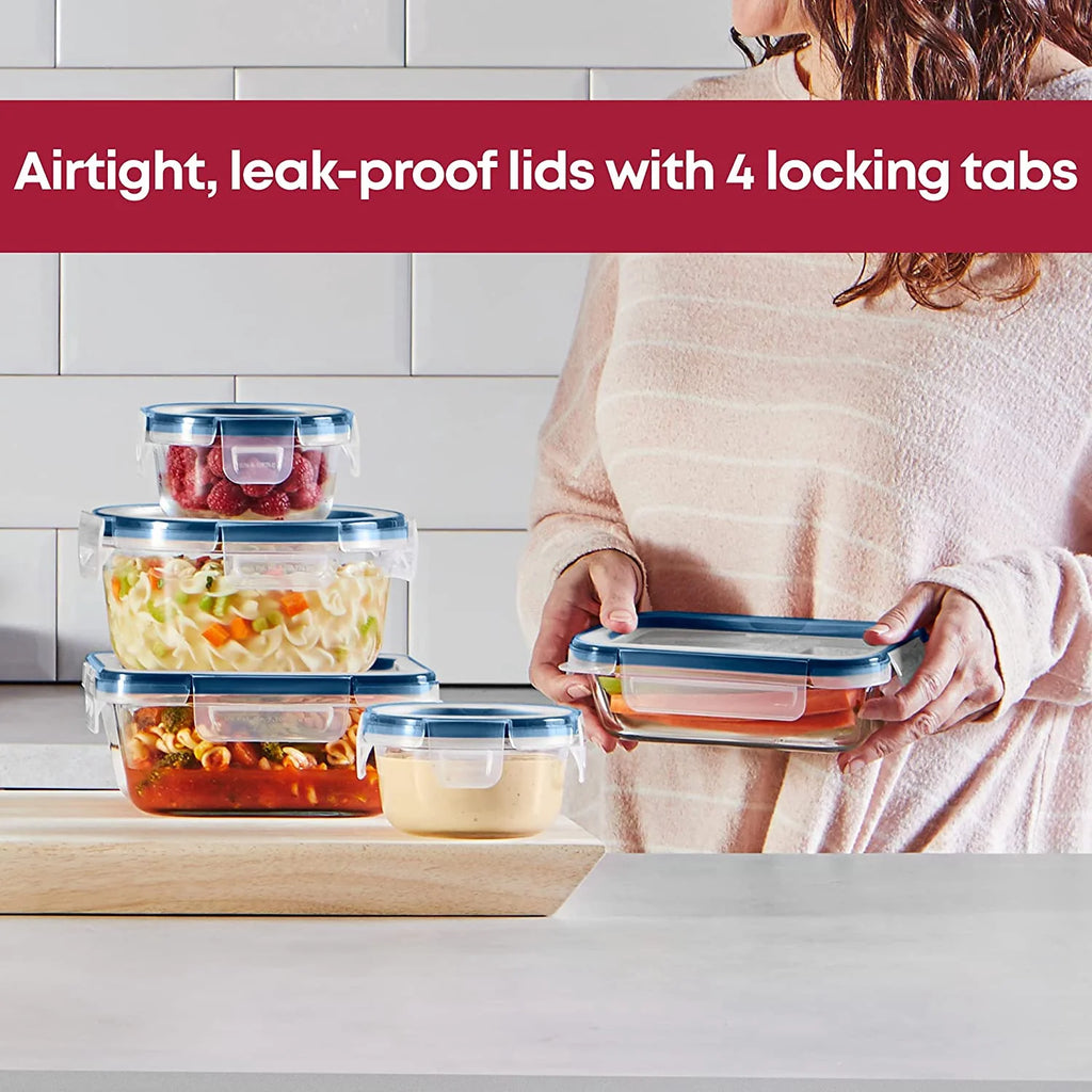 10-Piece Glass Storage Set C80336