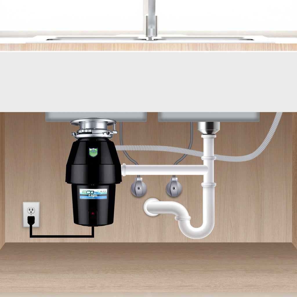 1/2 HP Garbage Disposal with Attached Power Cord C9421