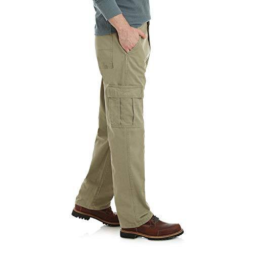 Relaxed Fit Cargo Pant, British Khaki, 38W x 34L H303273