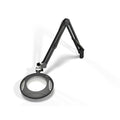 Charcoal LED Magnifier with 43x22 Arm W915
