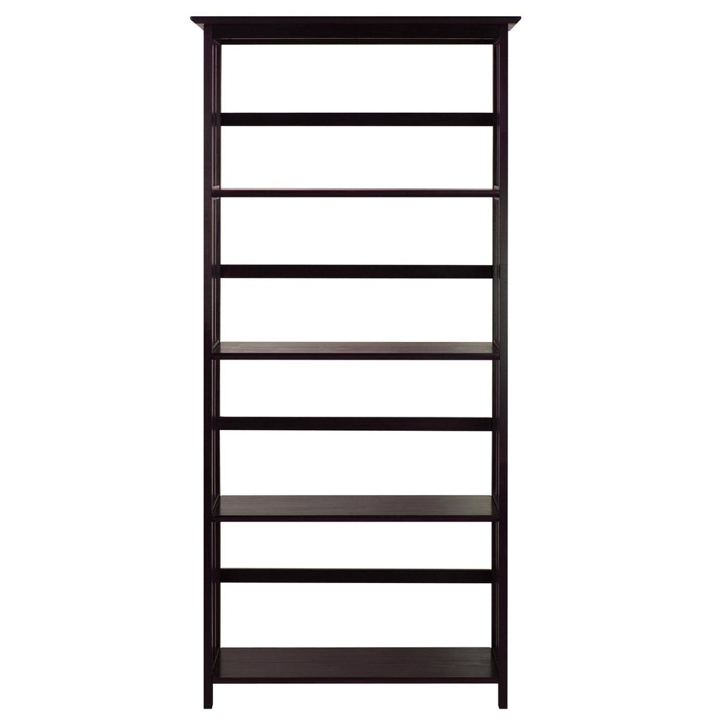 Espresso 5-Shelf Bookcase M7772