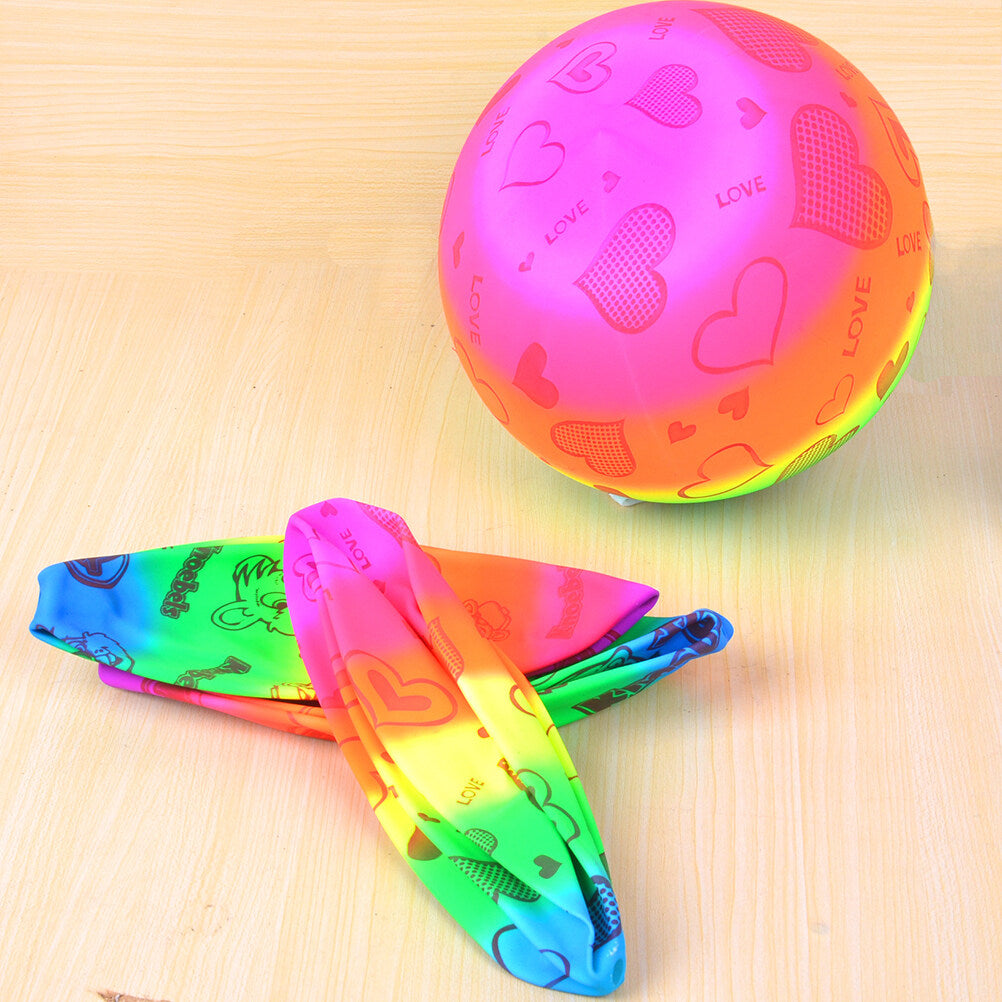 Rainbow Inflatable Beach Volleyball Toys D9813