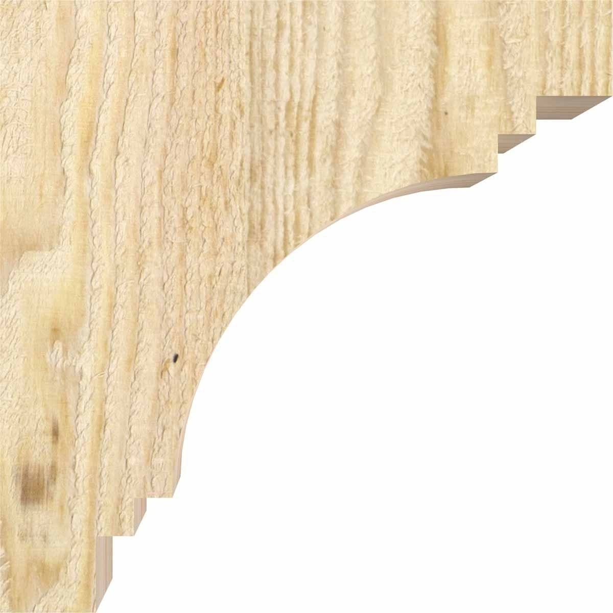 6x22W x 6x22D x 6x22H Douglas Fir Corbel B863