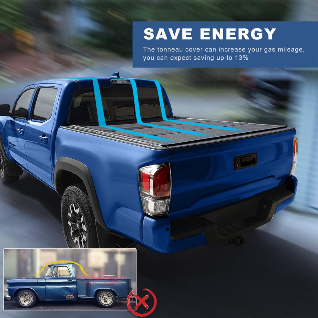 6.5FT Roll Up Tonneau Truck Bed Cover P3294