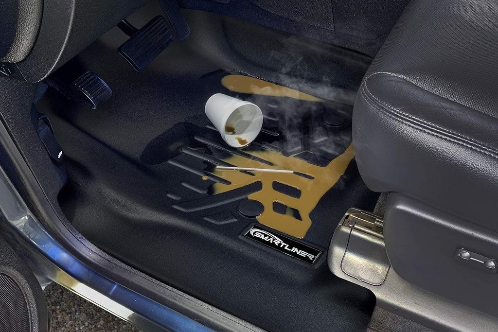 Custom Fit Floor Mats 3 Row Liner Set Black T61461