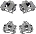 Front + Rear 4 Semi-Loaded Caliper Assembly Set Kit Z9472