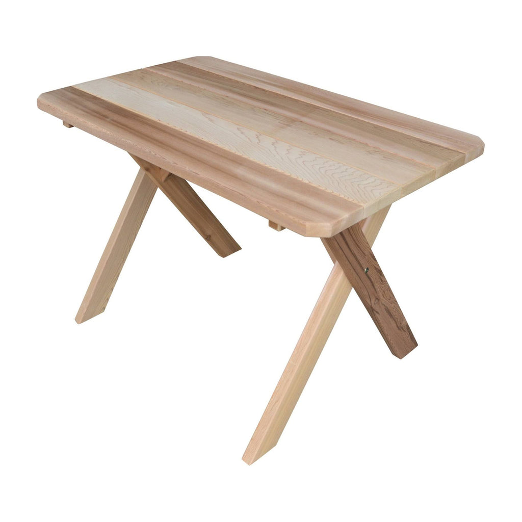 Cedar Cross-leg Picnic Table F4847