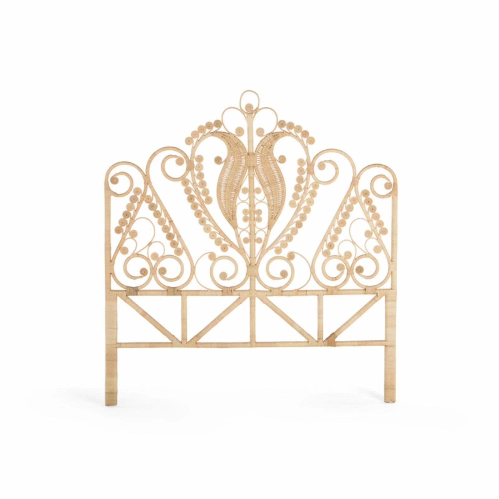 Twin Size Rattan Headboard O71068