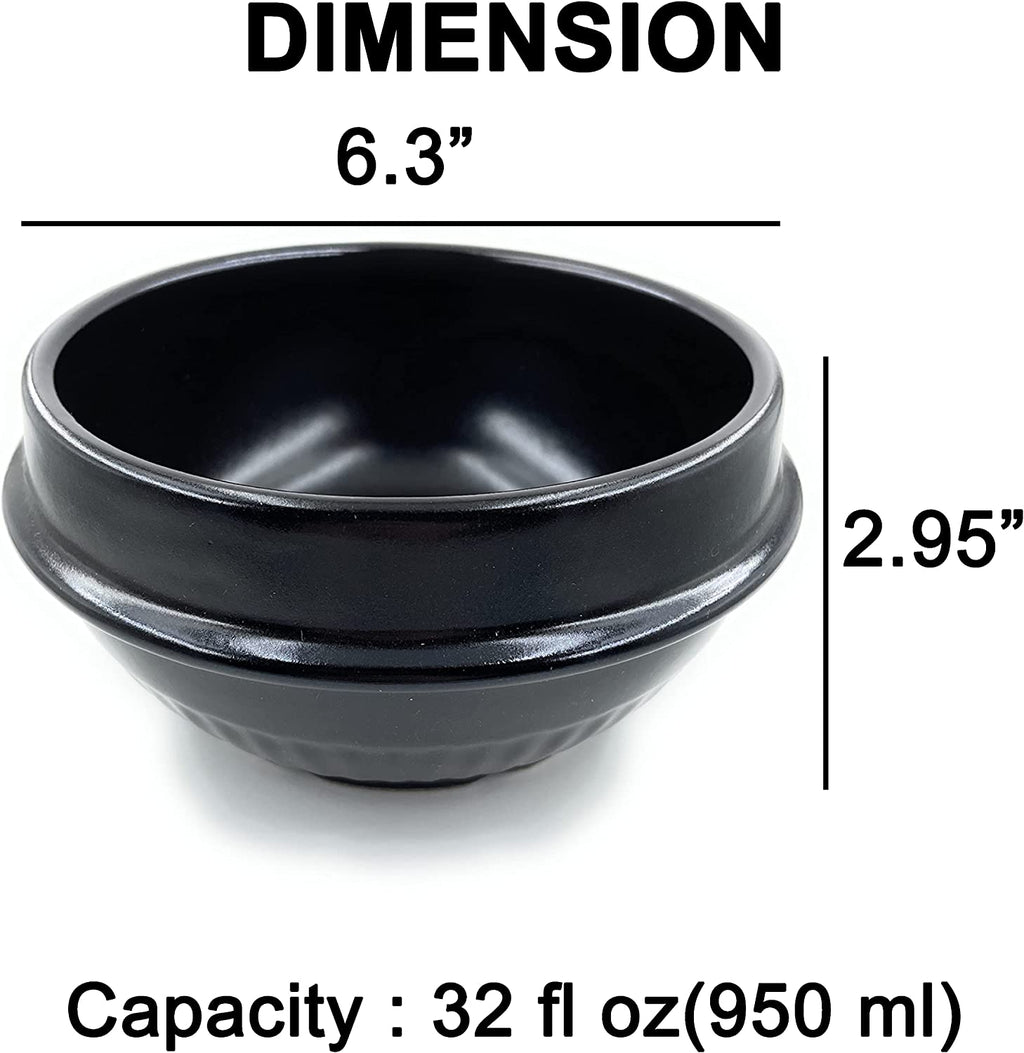 32 Fl Oz Korean Earthenware Cookware with Tray L5421