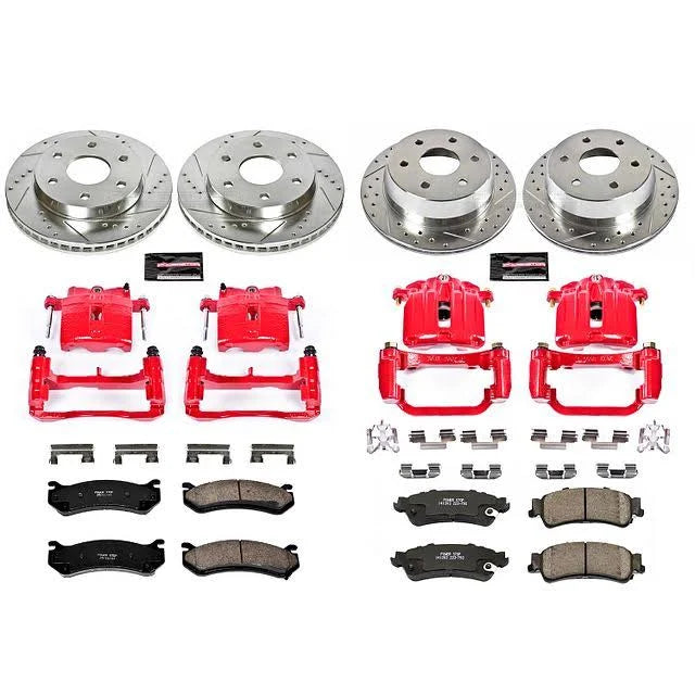 Front and Rear Z23 Evolution Sport Brake Kit with Calipers O132