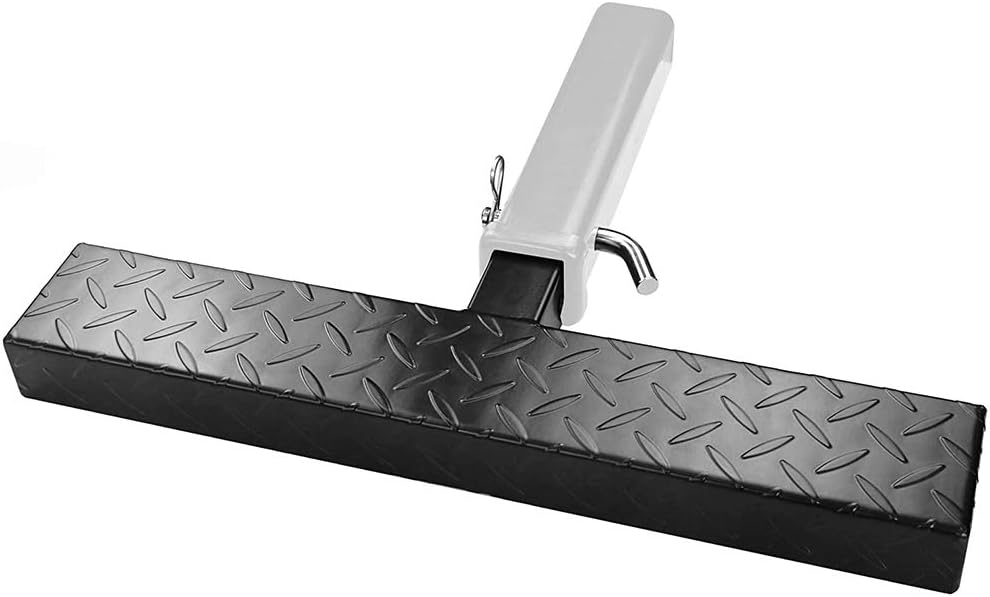 Universal Hitch Step Anti Slip Rust Black Fits 2 Inch Receivers C9795