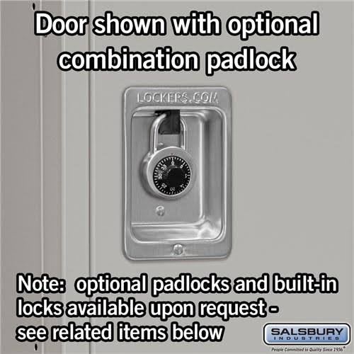 Gray Triple Tier Standard Metal Locker A378