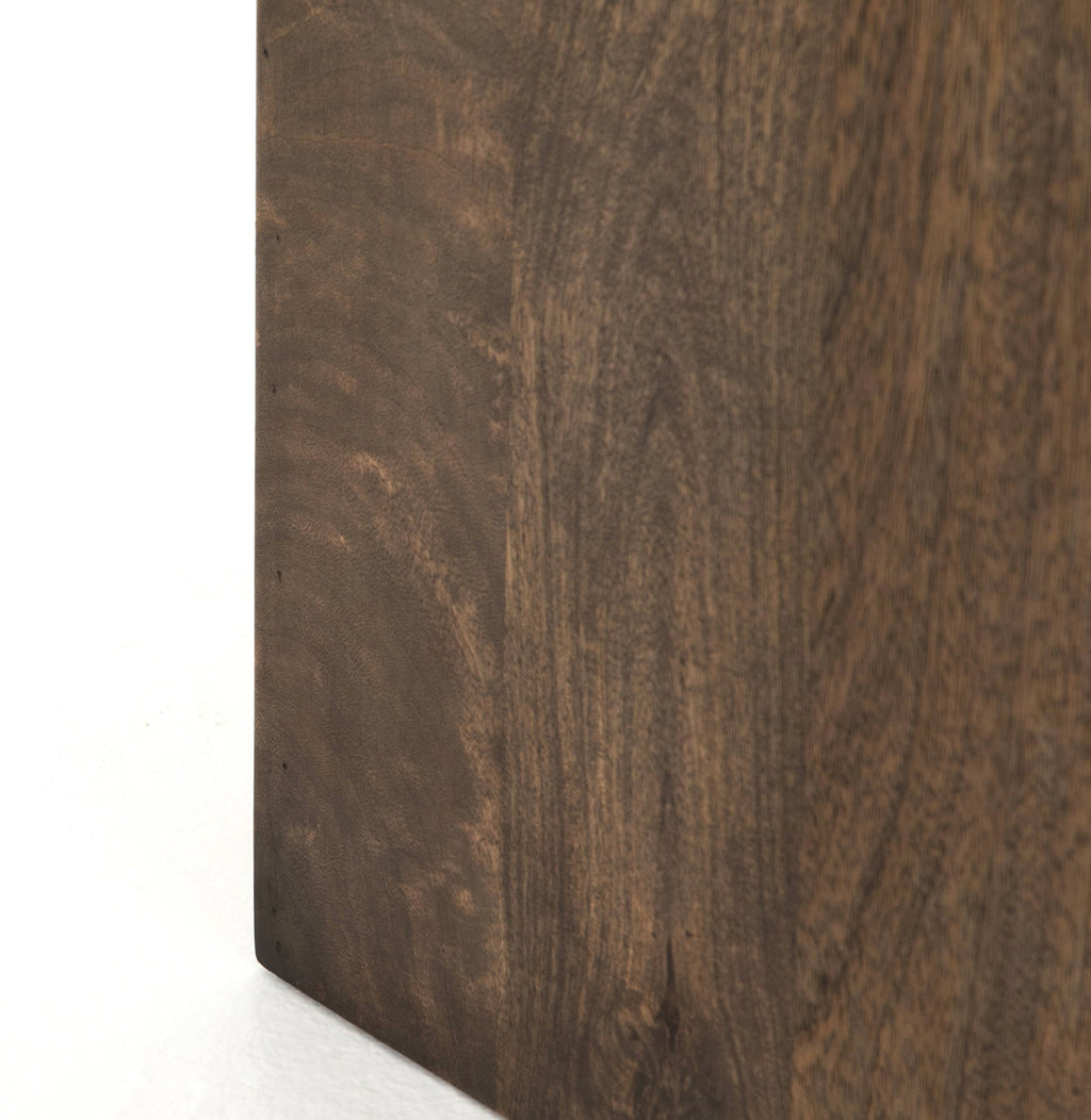 Aged Brown End Table P258169