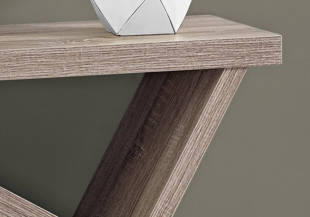Dark Taupe Hall Console Table O162