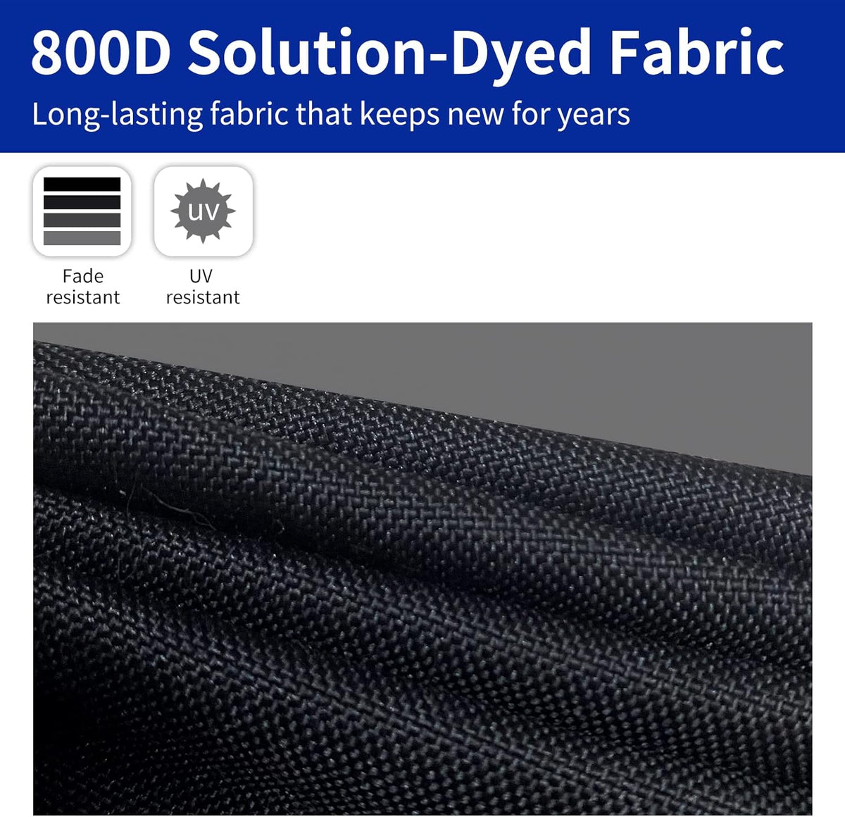 800D Solution-Dyed Polyester Bass Boat Cover with 17 Windproof Straps B236