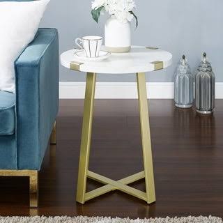 Round Metal Side Table Z26587